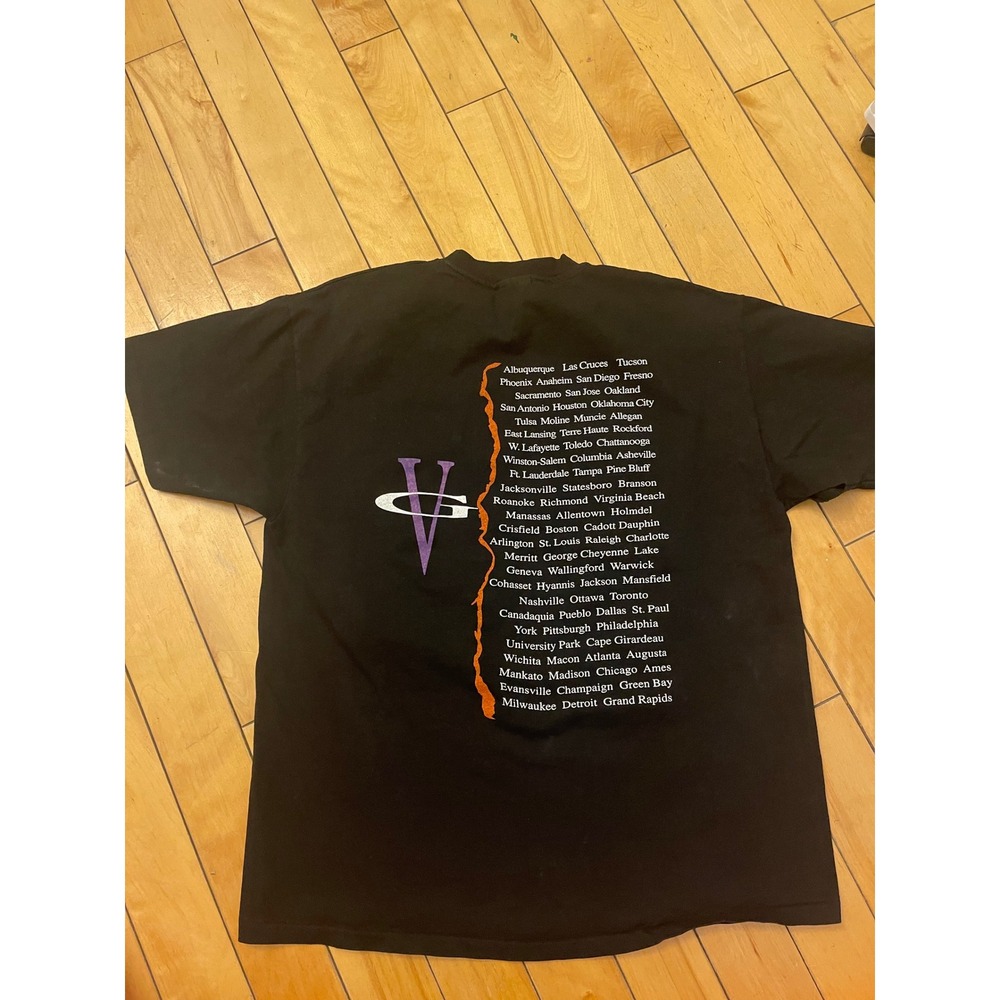 Vince Gill Vintage Tour T-Shirt Mens XL Black 2sided Country Music Tee - Picture 8 of 9